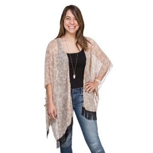 RARE ThinkGeek Exclusive Star Wars Floral Rebel Alliance Kimono Wrap | OS